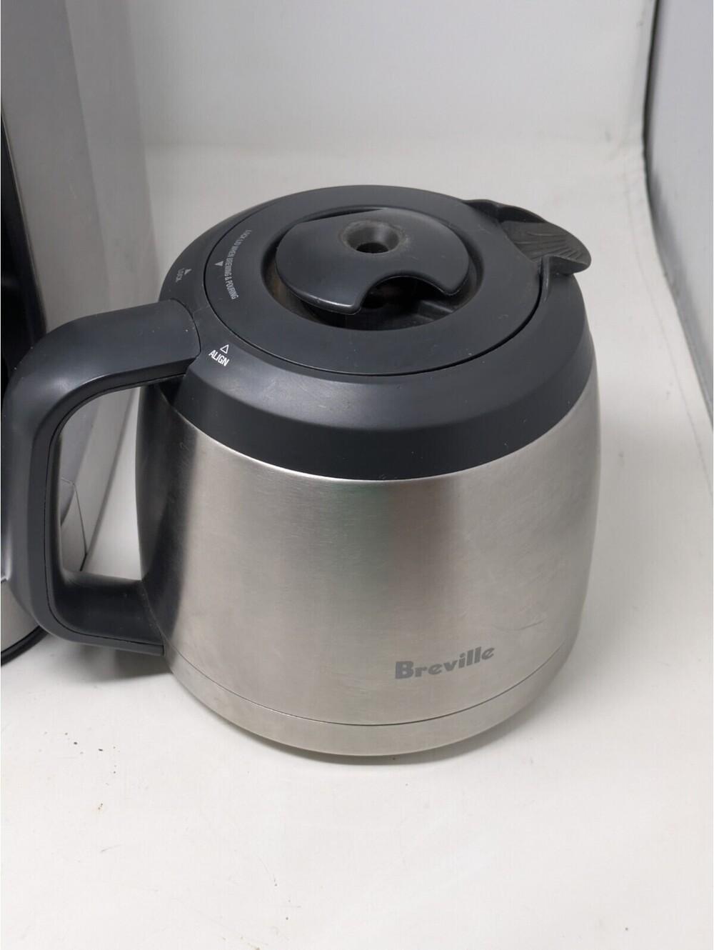 Breville BDC650BSS Grind Control Brushed Stainless Steel Coffee Maker - Silver - Picture 6 of 14